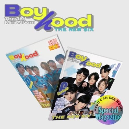 THE NEW SIX (TNX) - BOYHOOD - Mini Album Vol.3