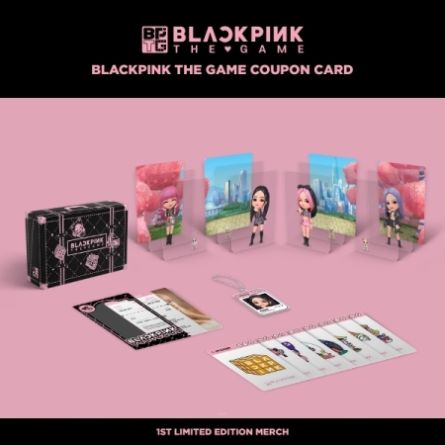 BLACKPINK - The Game Coupon Card - Official