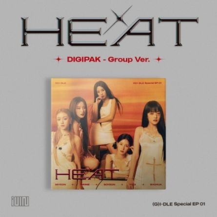 [DIGIPACK] (G)I-DLE - HEAT (Group Ver.) - Special EP 1