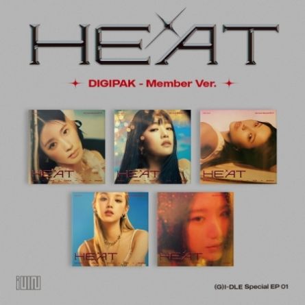 [DIGIPACK] (G)I-DLE - HEAT (Member Ver.) - Special EP 1