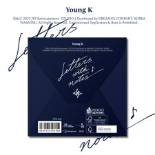 [DIGIPACK] Young K (DAY6) - Letters with notes