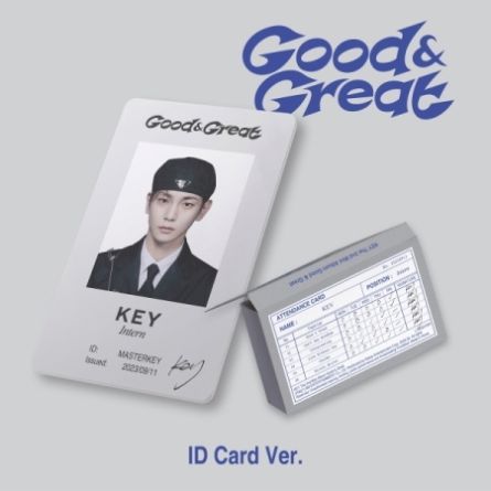 [QR] KEY (SHINee) - Good & Great - Mini Album Vol.2 - [ID CARD ver]