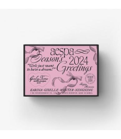[2nd PRESS - NO POB] aespa - 2024 Season's Greeting