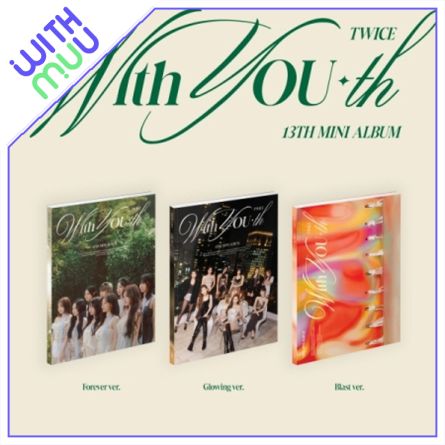 [POB WITHMUU] TWICE - With YOU-th - Mini Album Vol.13