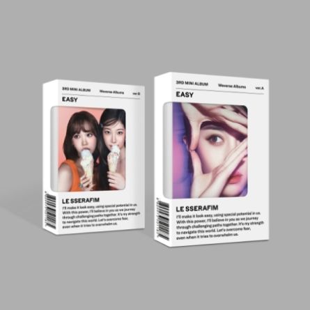 LE SSERAFIM - EASY (Weverse Albums Ver.) - Mini Album Vol.3