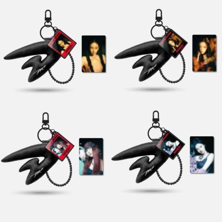 aespa - Photo Keyring Black Ver. - Drama 