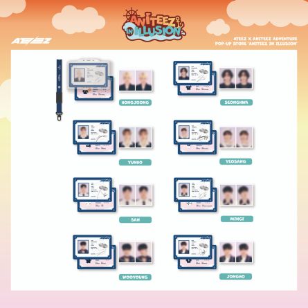 ATEEZ - ANITEEZ IN ILLUSION : Adventure ID Set