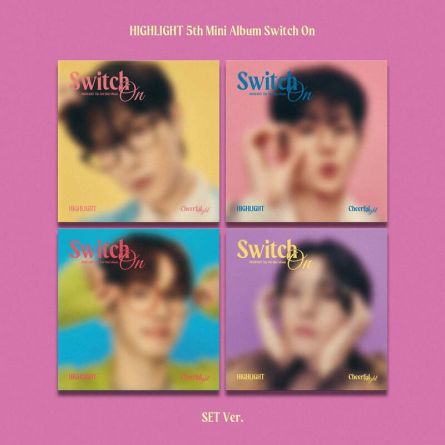 [DIGIPACK] HIGHLIGHT - SWITCH ON - MINI ALBUM VOL.5