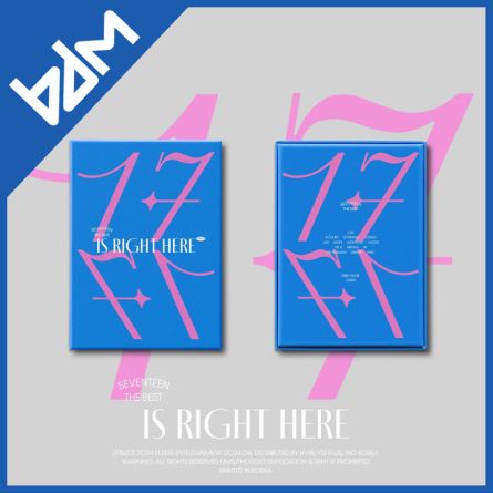 [CARAT POB BDM] SEVENTEEN - SEVENTEEN BEST ALBUM (17 IS RIGHT HERE) - DEAR Ver. Album