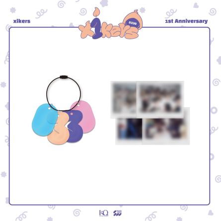 xikers - Acrylic Keyring - x1kers Official Merch