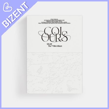 [POB BIZENT] Solar (MAMAMOO) - COLOURS (Palette Ver.) - Mini Album Vol.2