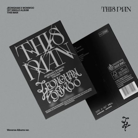 [WEVERSE] Jeonghan x Wonwoo (SEVENTEEN) - THIS MAN - Single Album Vol.1