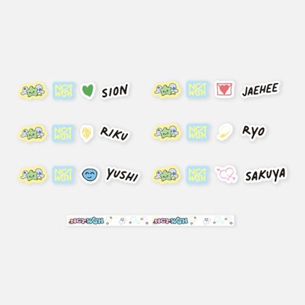 NCT WISH - Masking Tape Set