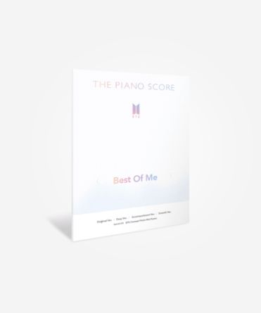BTS - The Piano Score 방탄소년단 - Best Of Me