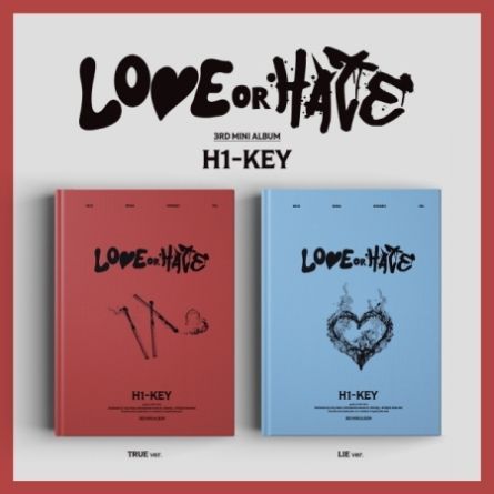 H1-KEY - LOVE or HATE - Mini Album Vol.3