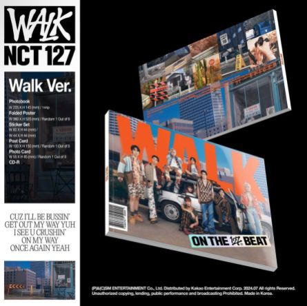 [WALK] NCT 127 - WALK - Album Vol.6