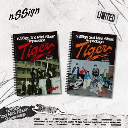 [LIMITÉE] n.SSign - Tiger (Repackage) - Mini Album Vol.2