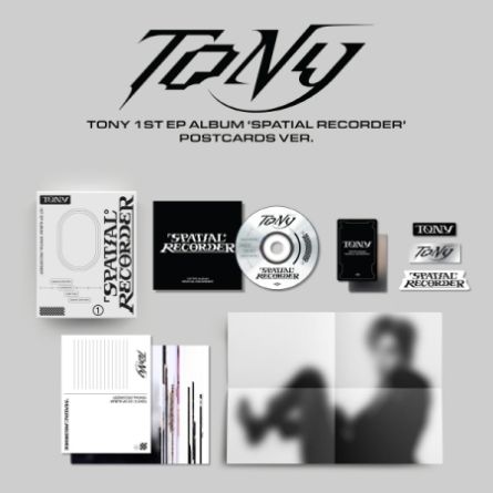 TONY - SPATIAL RECORDER (Postcards Ver.) - EP Album Vol.1