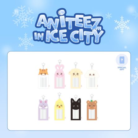 ATEEZ - ANITEEZ IN ICE CITY : Photocard Holder Keyring