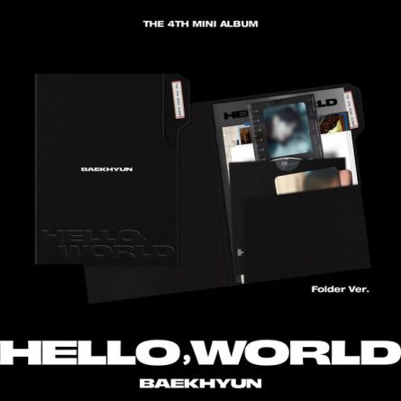[FOLDER] BAEKHYUN (EXO) - [Hello,World] (Folder Ver.) - Mini Album Vol.4