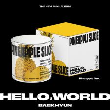 [PINEAPPLE] BAEKHYUN - [Hello,World] (Pineapple Ver.) - Mini Album Vol.4