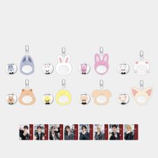 Stray Kids - 'dominATE SEOUL' SKZOO PIN BUTTON & COVER KEYRING SET