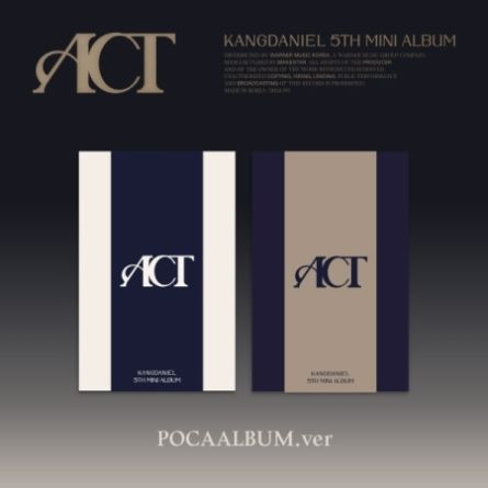 [POCA] Kang Daniel - ACT - Mini Album Vol.5