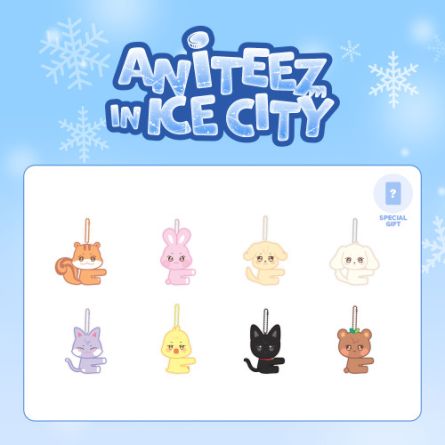 ATEEZ - ANITEEZ IN ICE CITY - PLUSH PHOTOCARD HOLDER