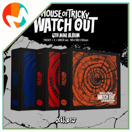 [POB MS] xikers - HOUSE OF TRICKY : WATCH OUT - Mini Album Vol.4
