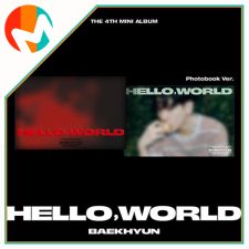 [POB MS] BAEKHYUN (EXO) - [Hello,World] (Photobook Ver.) - Mini Album Vol.4