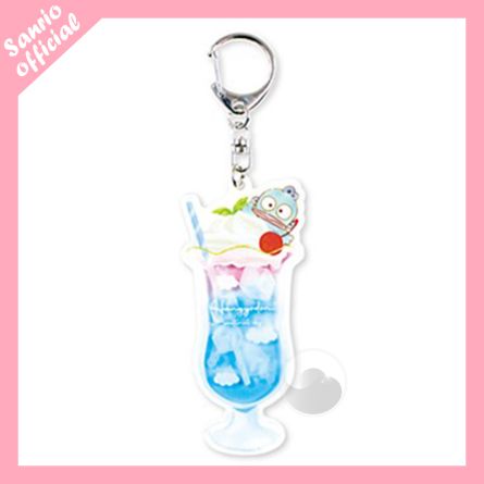 SANRIO - Hangyodon - Key chain - [SKY DRINK] [SK-48]