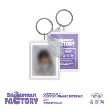 ATEEZ - 8MIS - SNOWMAN FACTORY - ID photo Acrylic Frame Keyring