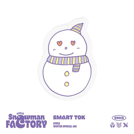 ATEEZ - 8MIS - SNOWMAN FACTORY - Smart Tok