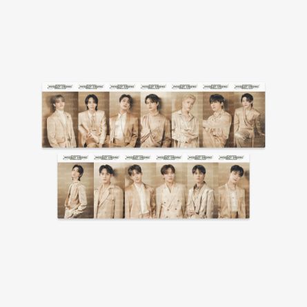 SEVENTEEN - 'RIGHT HERE' WORLD TOUR Clear Bookmark Set