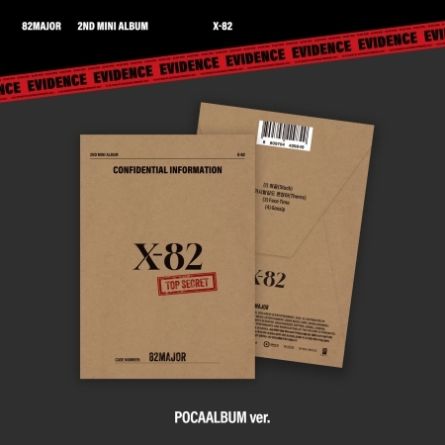 [POCA] 82MAJOR - X-82 - Mini Album Vol.2