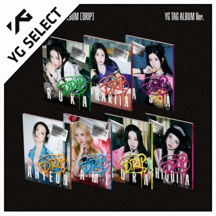 [POB YG SELECT] BABYMONSTER - DRIP - Mini Album Vol.1 (TAG Ver.)