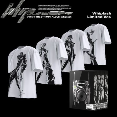 [LIMITED] aespa - Whiplash - Mini Album Vol.5 (Whiplash Limited Ver.)