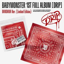 [BANDANA] BABYMONSTER - DRIP - Album Vol.1 (Limited Edition)