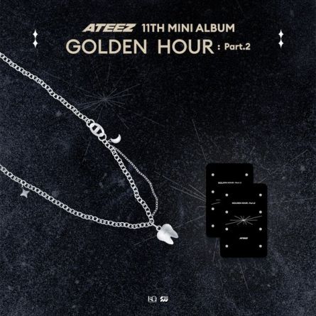 ATEEZ - GOLDEN HOUR Part.2 [POP-UP MD] - Ice On My Teeth NECKLACE