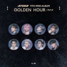 ATEEZ - GOLDEN HOUR Part.2 [POP-UP MD] - RANDOM CAN BADGE