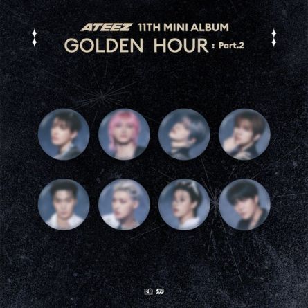 ATEEZ - GOLDEN HOUR Part.2 [POP-UP MD] - RANDOM CAN BADGE