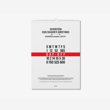 SEVENTEEN - DAY-OFF - 2025 Wall Calendar