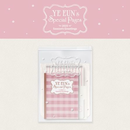 SHIN YE EUN - 2025 SEASON'S GREETINGS - YE EUN's Special Pages