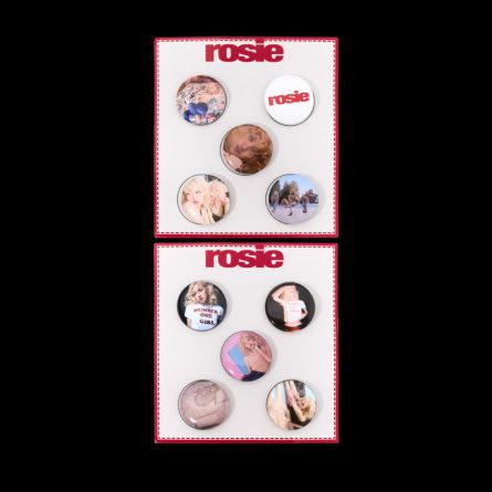 ROSÉ - ROSIE - PIN BUTTON SET