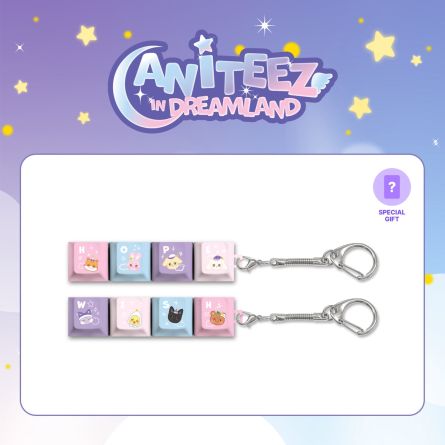 ATEEZ - ANITEEZ IN DREAMLAND - KEY-CAP KEYRING