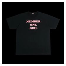 ROSÉ - ROSIE - NUMBER ONE GIRL BLACK T-SHIRT