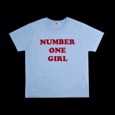 ROSÉ - ROSIE - NUMBER ONE GIRL BLUE T-SHIRT