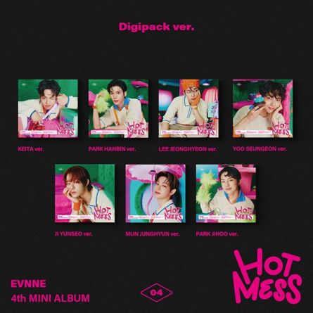[DIGI] EVNNE - HOT MESS - Mini Album Vol.4