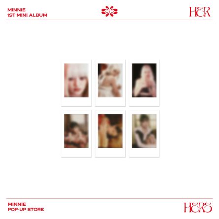 Minnie ((G)I-DLE) - HERS - Polaroïd Set