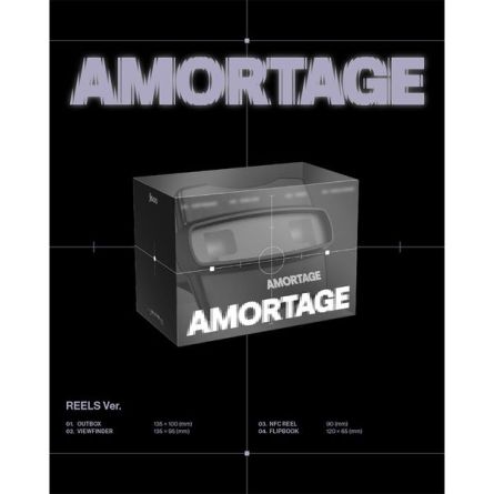 [NEMO] JISOO - AMORTAGE - Mini Album (REELS ver.)
